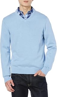 Amazon Essentials Men's V-Neck Sweater (Available in Plus Sizes and Long Lengths)