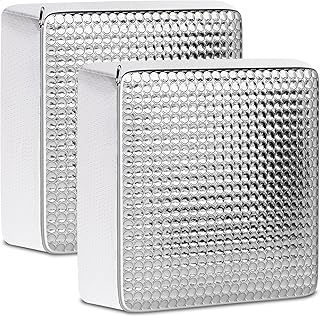 2Pcs RV Skylight Insulator 14x14x2.8, RV Vent Insulator and Skylight Covers | Waterproof Surface, Heat and Sunlight Reduction, Sunroof Shade Pillows for Camper Shower and Interior Use