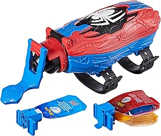 Marvel Spider-Man Real Webs Ultimate Web Blaster, 2-in-1 Role Play Toy, Super Hero Toys for Kids, Ages 5+
