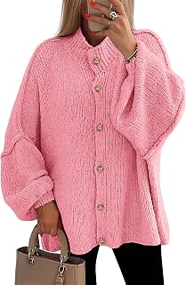 PRETTYGARDEN Women's Oversized Chunky Cardigan Sweaters