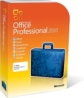 Microsoft Office Professional 2010 (2 PCs, 1 User)