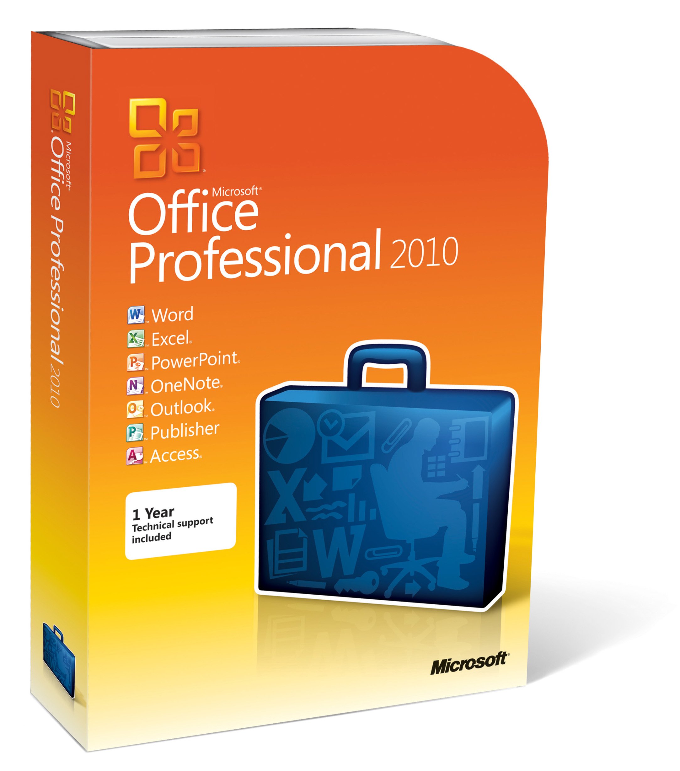 Microsoft Office Professional 2010 (2 PCs, 1 User)