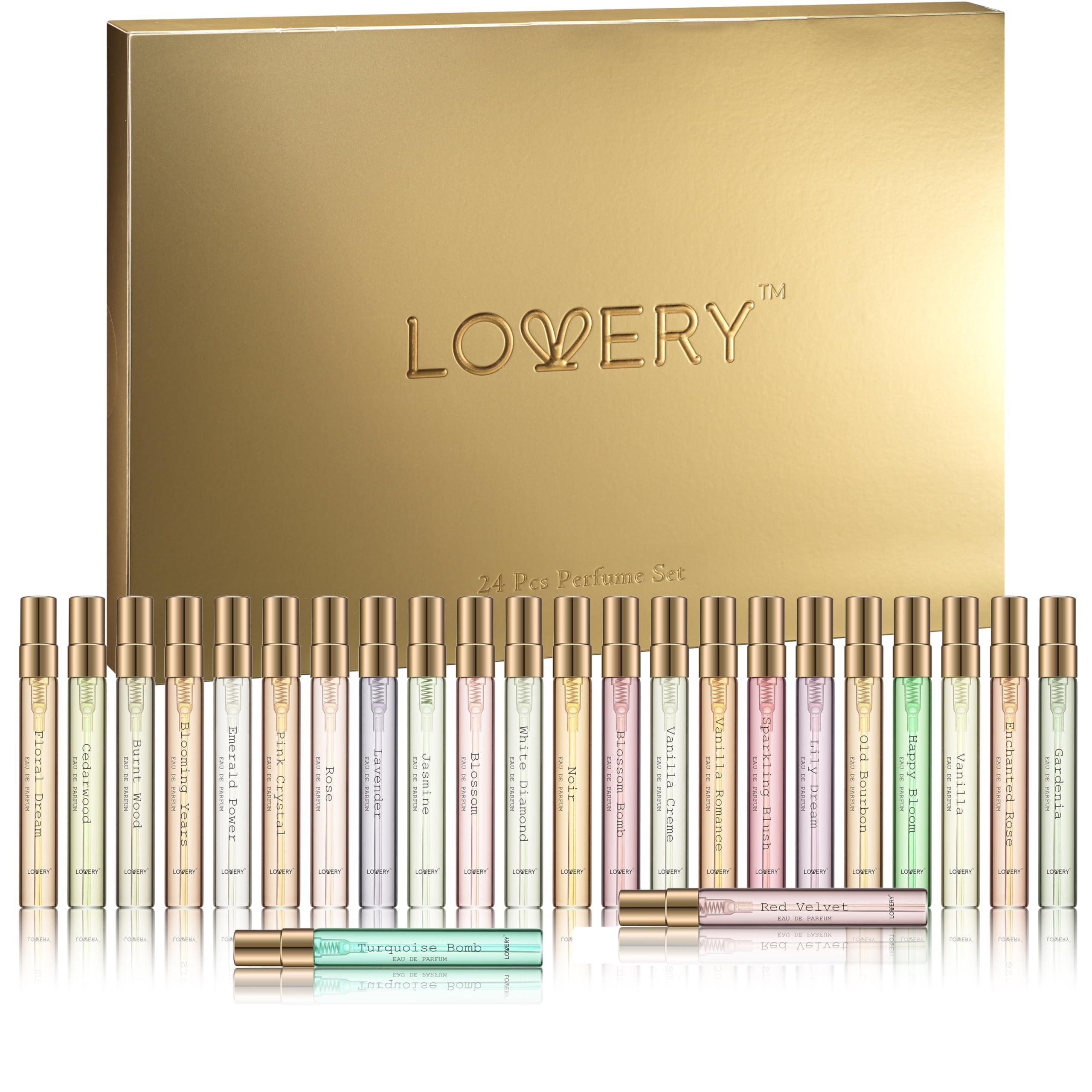Advent Calendar 2026 for Women – 24pc Perfume Gift Set for Her – Christmas Beaut