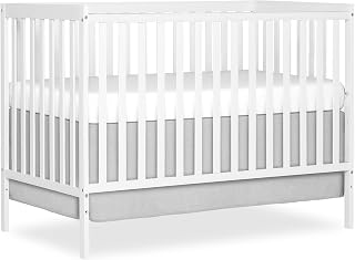 Dream On Me Synergy 5-in-1 Convertible Full Size Baby Crib, GREENGUARD Gold | GREENGUARD Gold, BSA Verified, ASTM &amp; CPSC Compliant, Classic Straight Rail, 3-Position Mattress Support,50 Lb Limit, 5-in-1