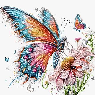 Diamond Painting Kits for Adults 5D Special Shape 5D Diamond Painting for Beginners Crystal Rhinestone Painting Home Wall Decor 12x12inch