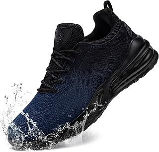 LARNMERN Men's Running Shoes Hiking Shoes Waterproof Sports Gym Trekking