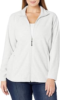 Amazon Essentials Women's Classic-Fit Full-Zip Polar Soft Fleece Jacket, Outerwear Coat with Cuffs (Available in Plus Size)