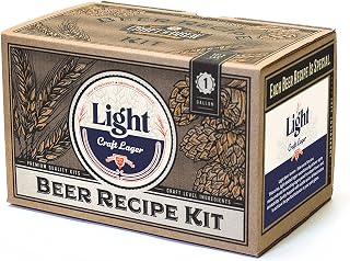 Craft A Brew Recipe Kit - Light Lager Refill - 1 Gallon - Ingredients for Home Brewing Beer