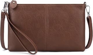 befen 100% Leather, Leather Bag Contains Wrist and Crossbody Strap, Suitable for Festivals, Holidays, Big Phones
