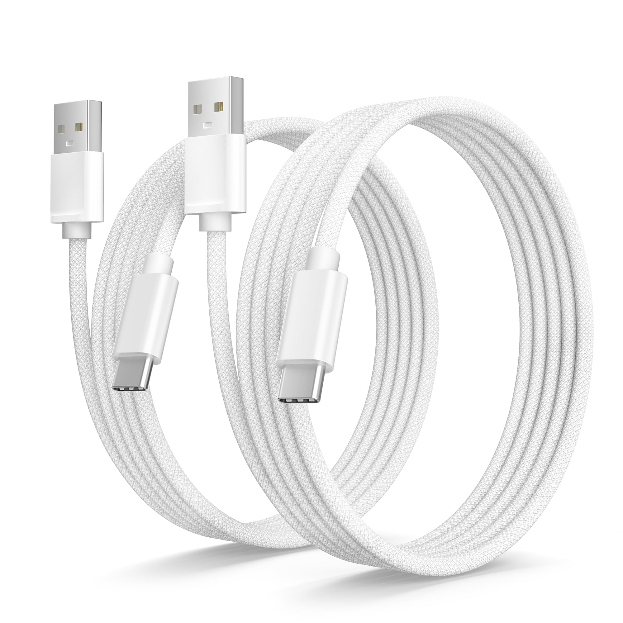 BASESAILOR USB C Cable 2M/2P, Nylon Fast Charging Cables Type C for New Kindle F
