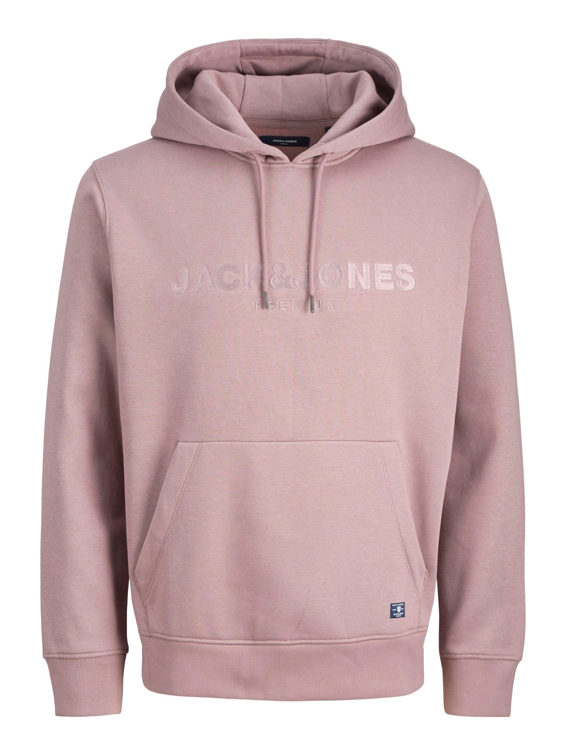 JACK & JONES Men's Jprbluloyal Sweat Hood Prau25