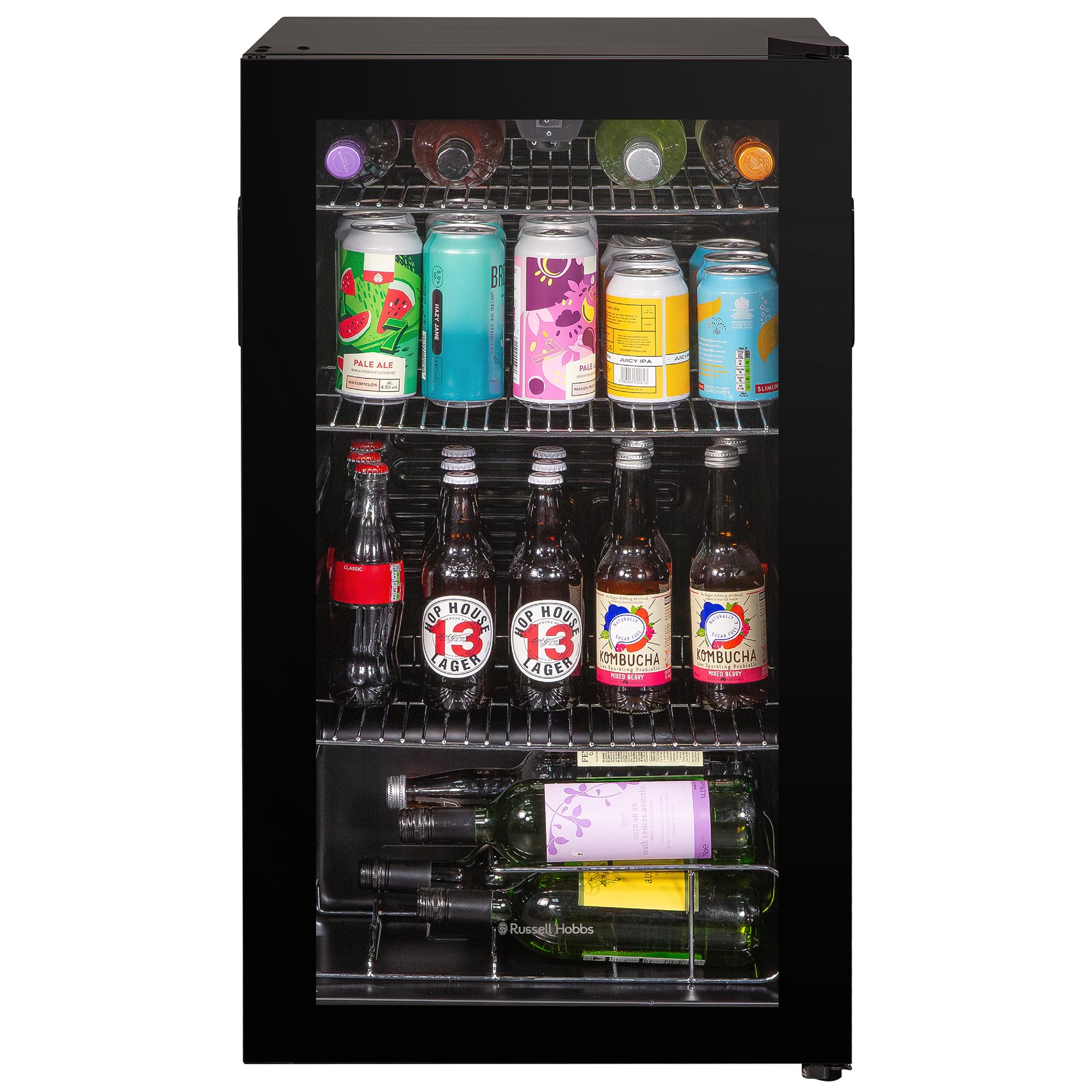 Russell Hobbs Undercounter Fridge 93 Litre/48 Can Undercounter Freestanding Beve