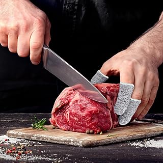 20 Pieces Cut Resistant Finger Covers Soft Protective Covers for Kitchen Use