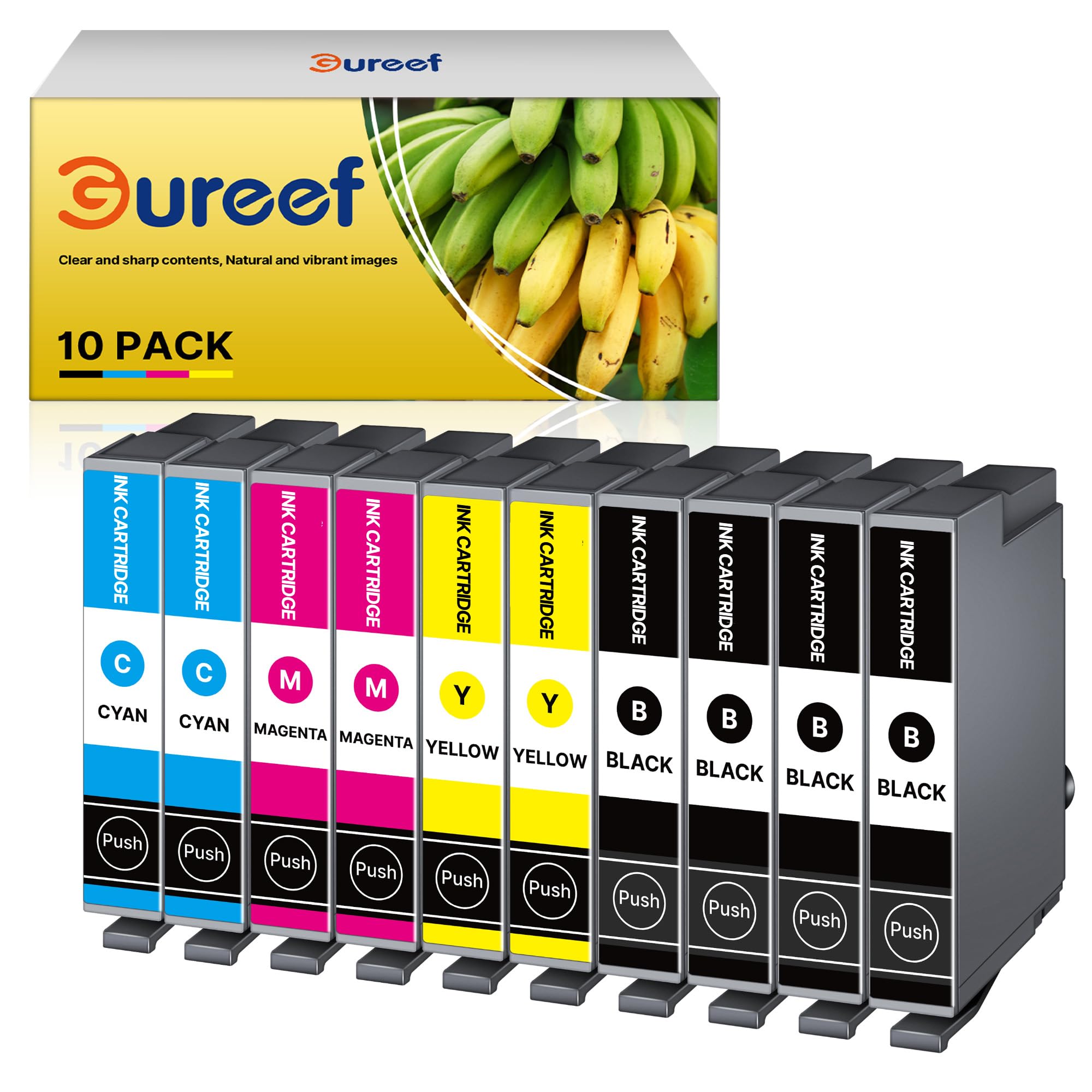 Gureef Compatible with Replacement 604xl Ink Cartridges Multipack | for Epson XP