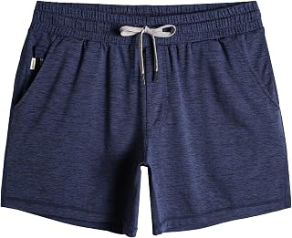 maamgic Mens Workout Shorts 5" Soft Stretch Running Gym Athletic Shorts