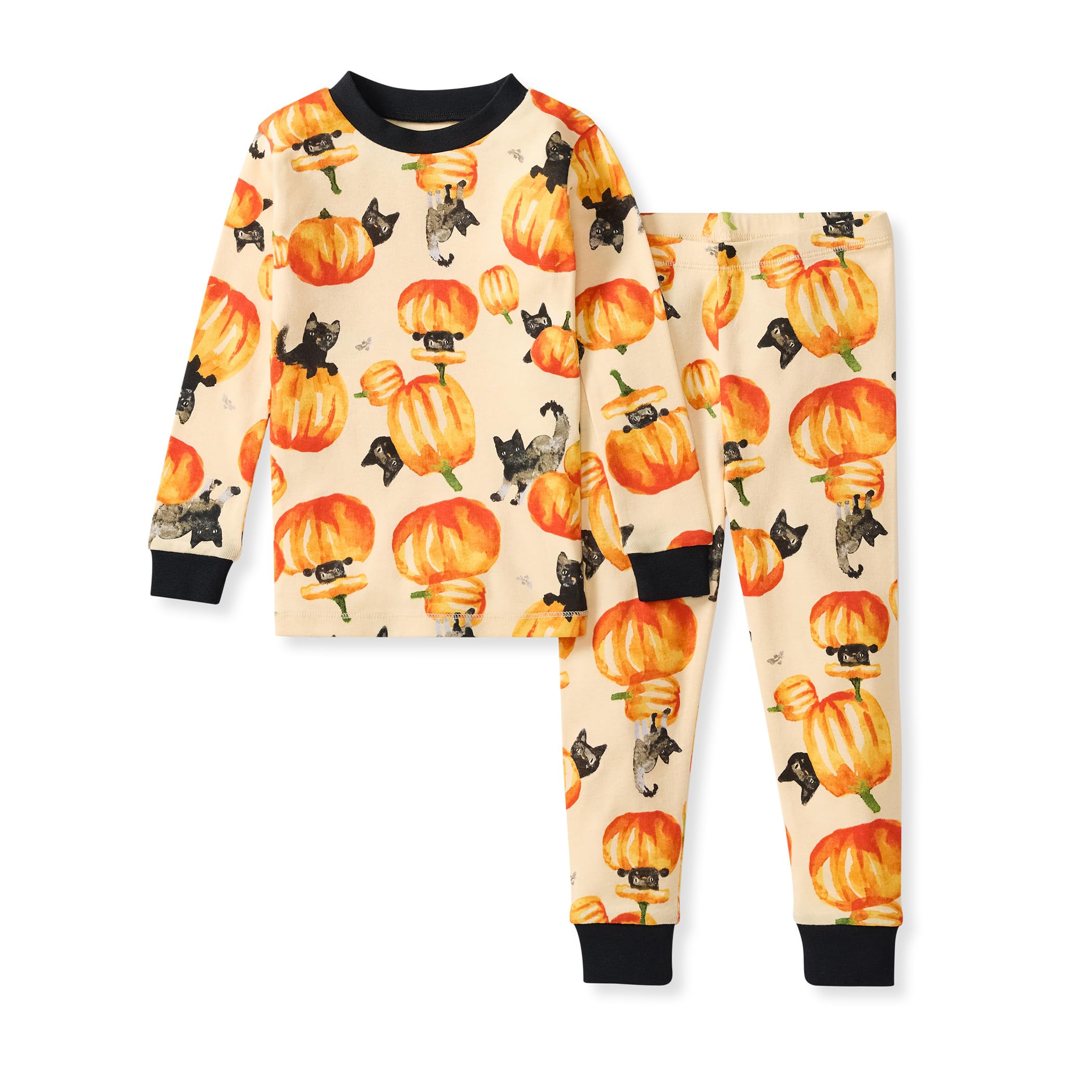 Burt's Bees Baby Girls Organic Cotton Pajamas, Toddler PJ Set, 2-PC | Soft, cozy
