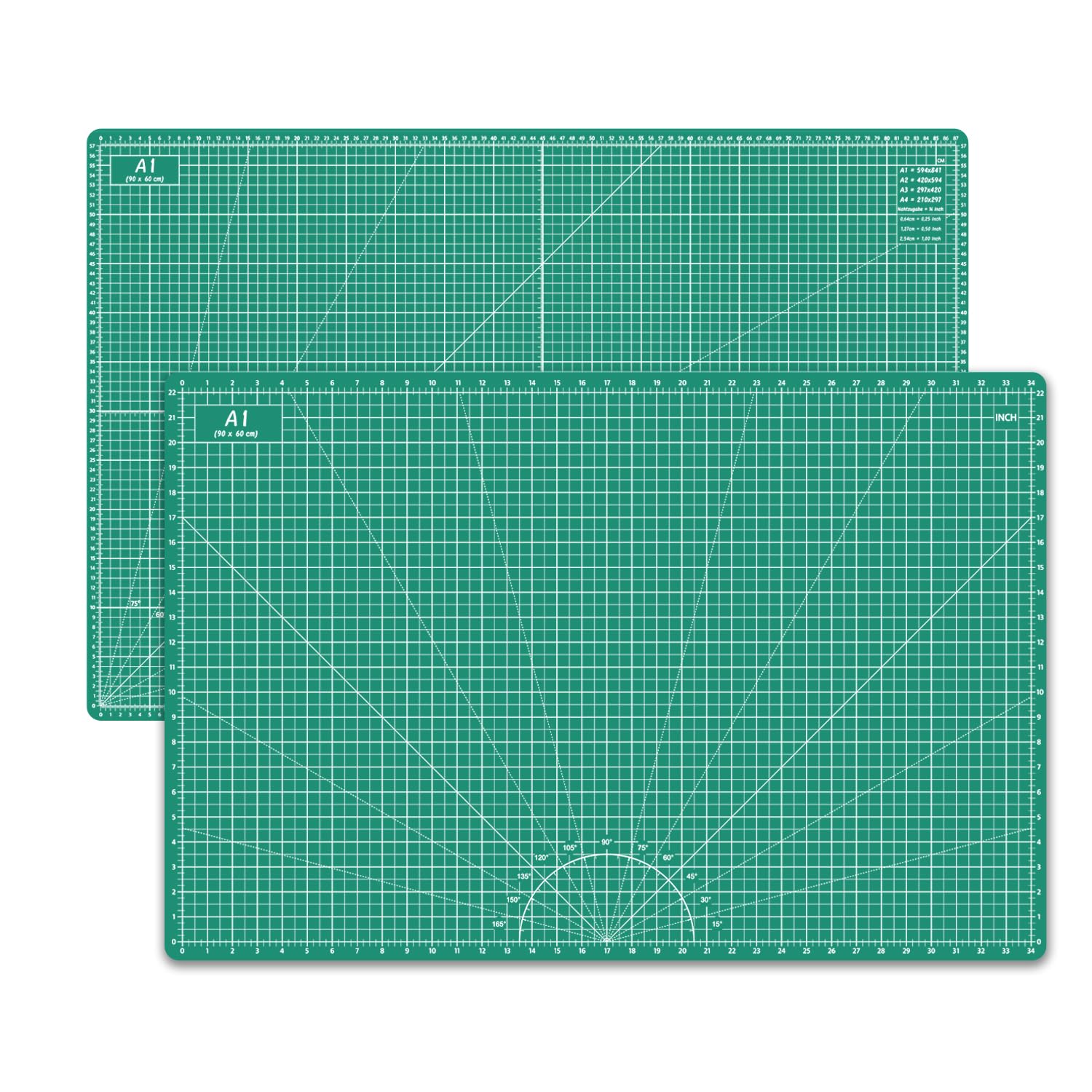 Headley Tools Thickened 24 x 36 Inch Self Healing Sewing Cutting Mat, A1 Rotary 