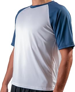 Kanu Surf Men's Short Sleeve UPF 50 Swim Shirt Rash Guard Sun Shirt (Regular & Extended Sizes) Rash Guard Shirt