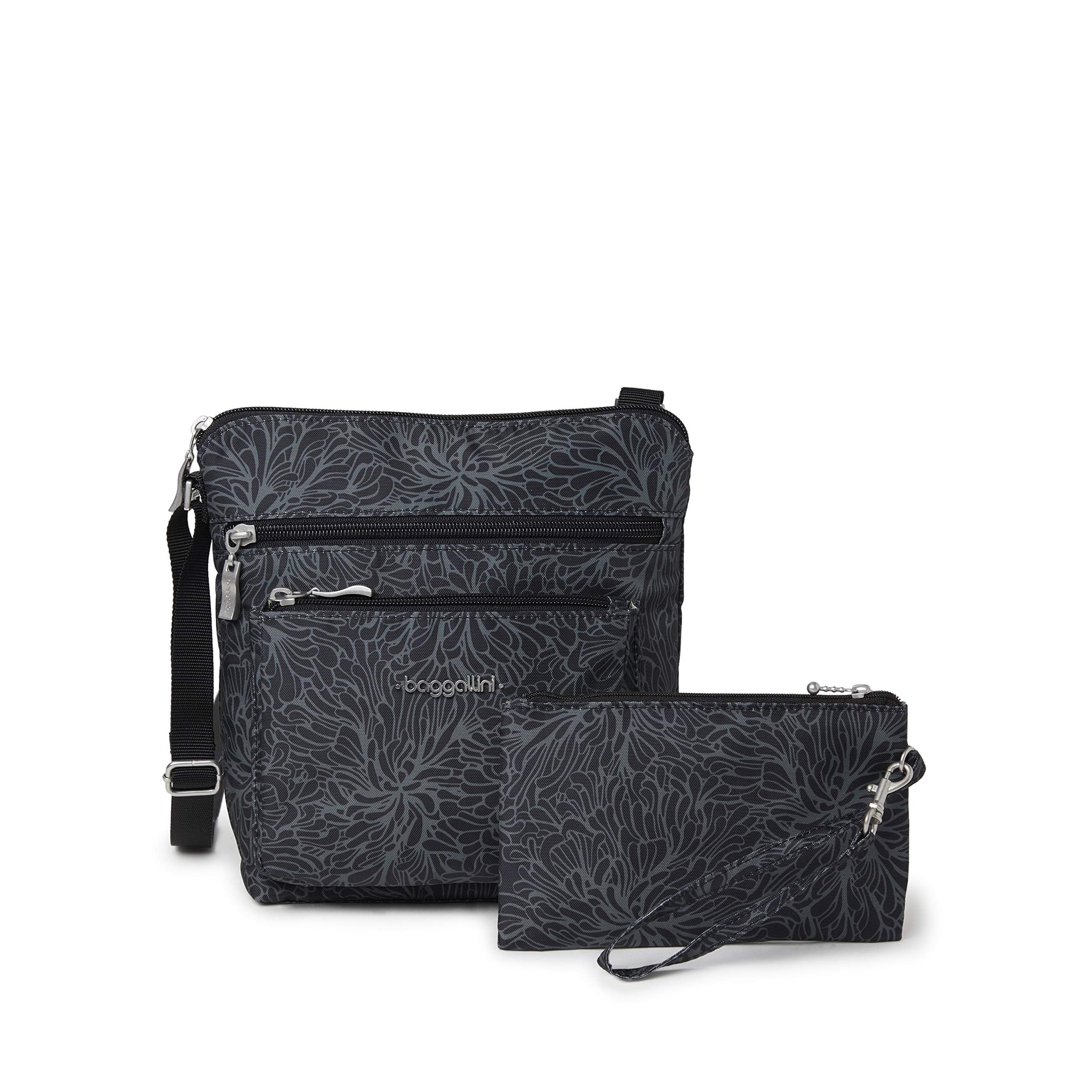 Baggallini Unisex's Pocket Crossbody Travel Bag