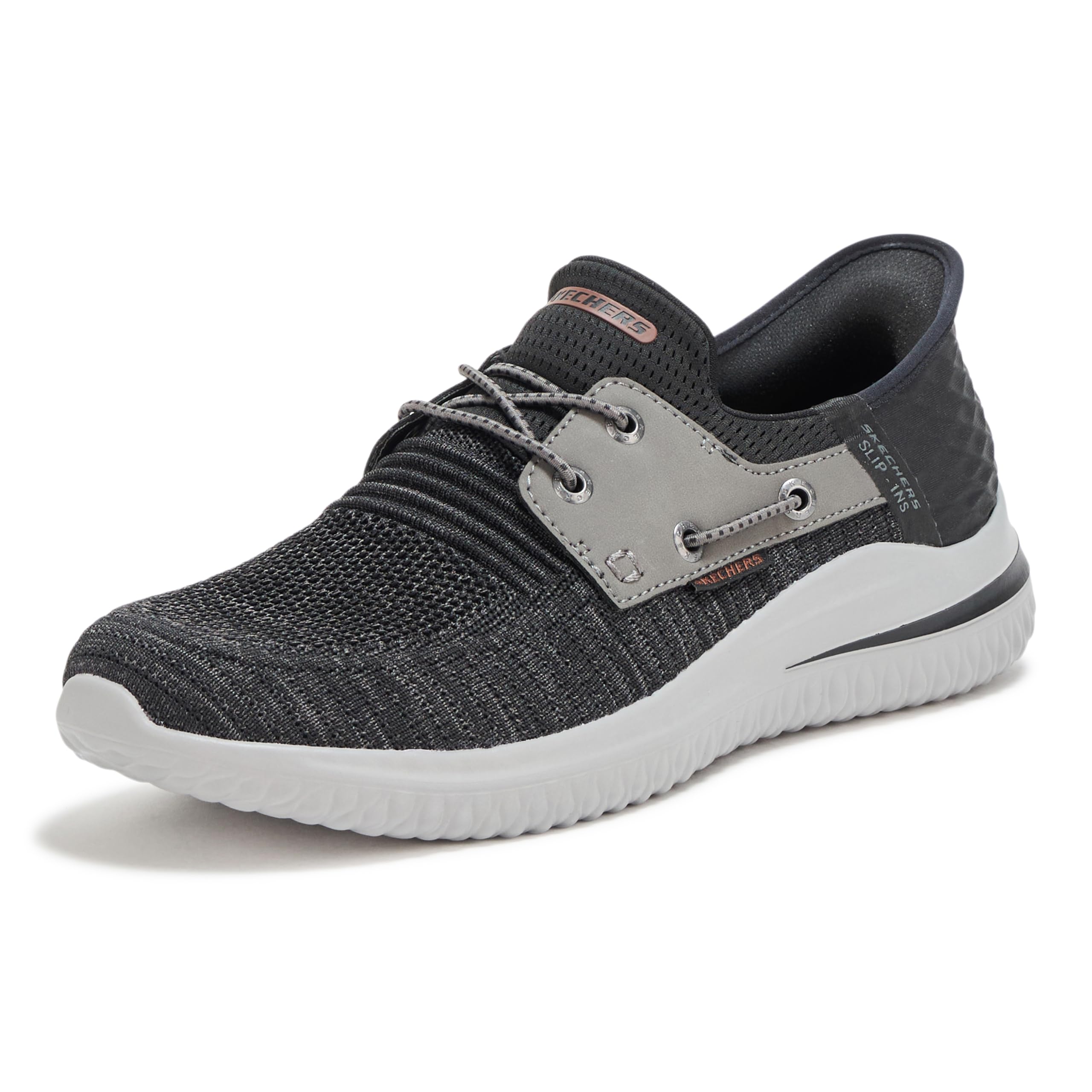 Skechers Men's Delson 3.0 Roth Slip In Trainers