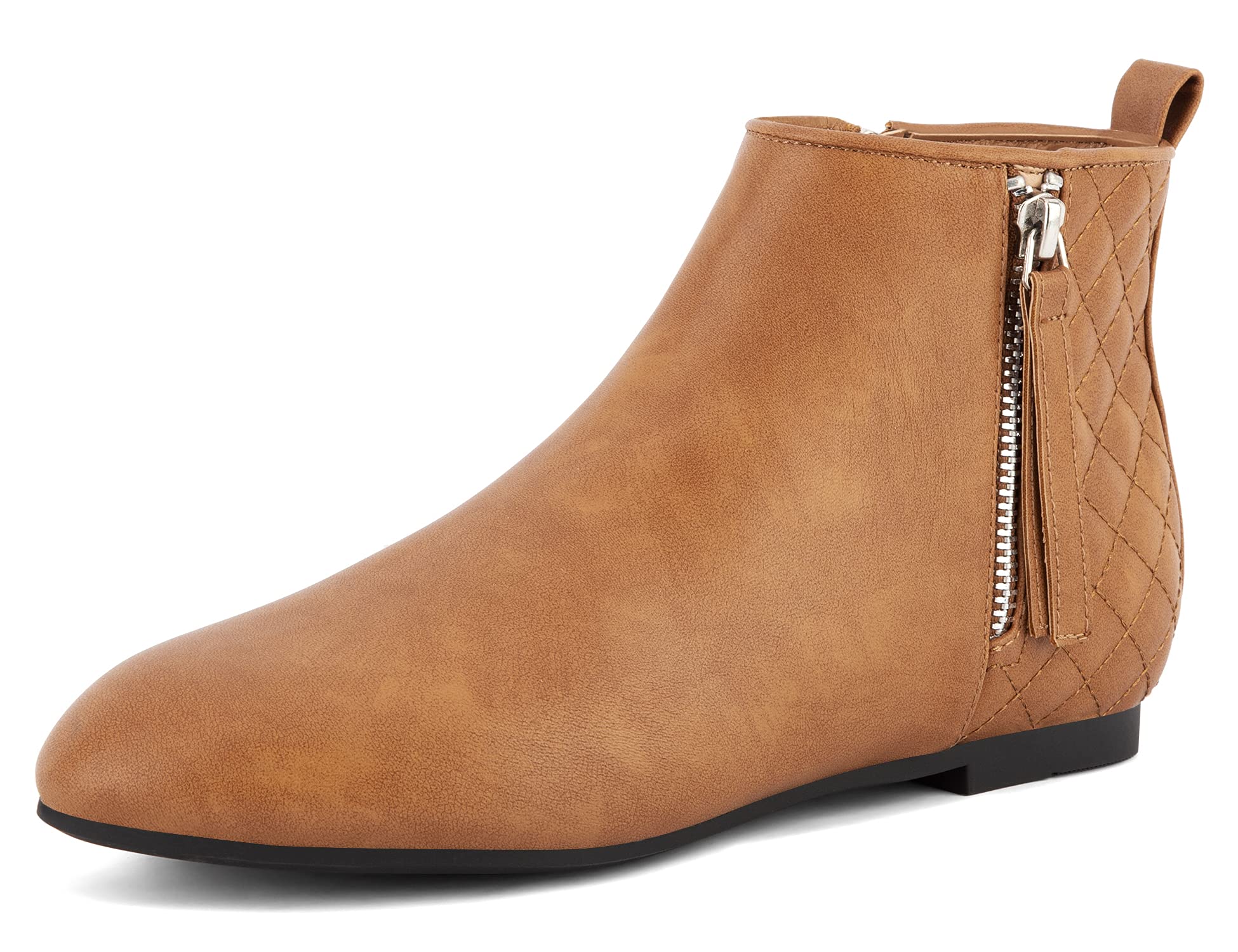 MaxMuxun Women's Flat Ankle Boots