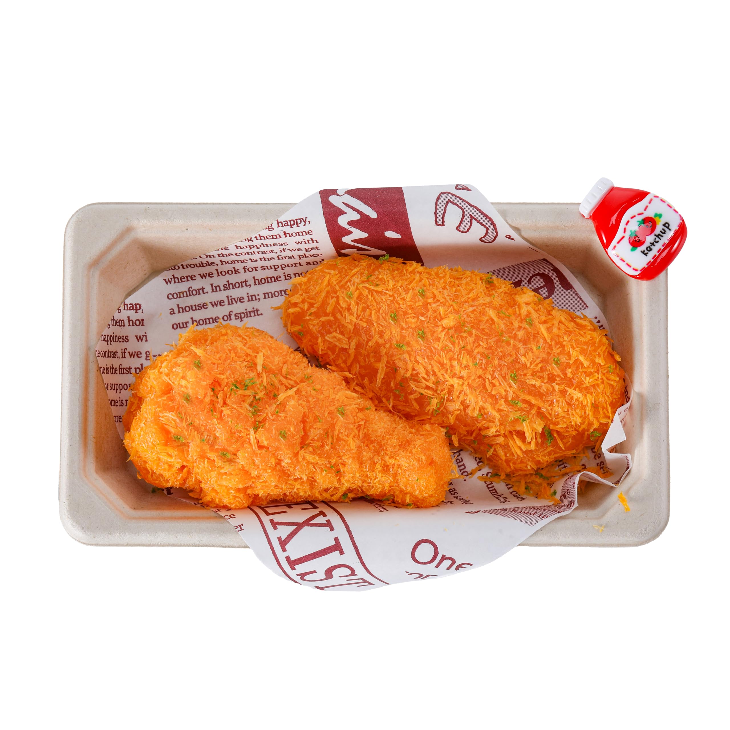 Handmade Taba Fried Chicken Squishy - Crispy Chicken Silicone Squishy Toy | Stre
