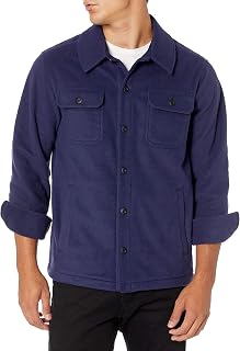 Amazon Essentials Surchemise d’Hiver en Polaire à Manches Longues Homme