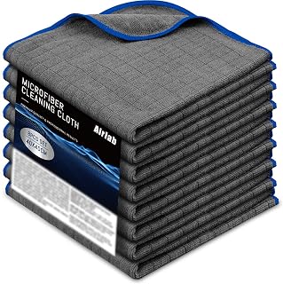 Airlab 8 x microfibre cloths, car polishing cloths, microfibre cleaning