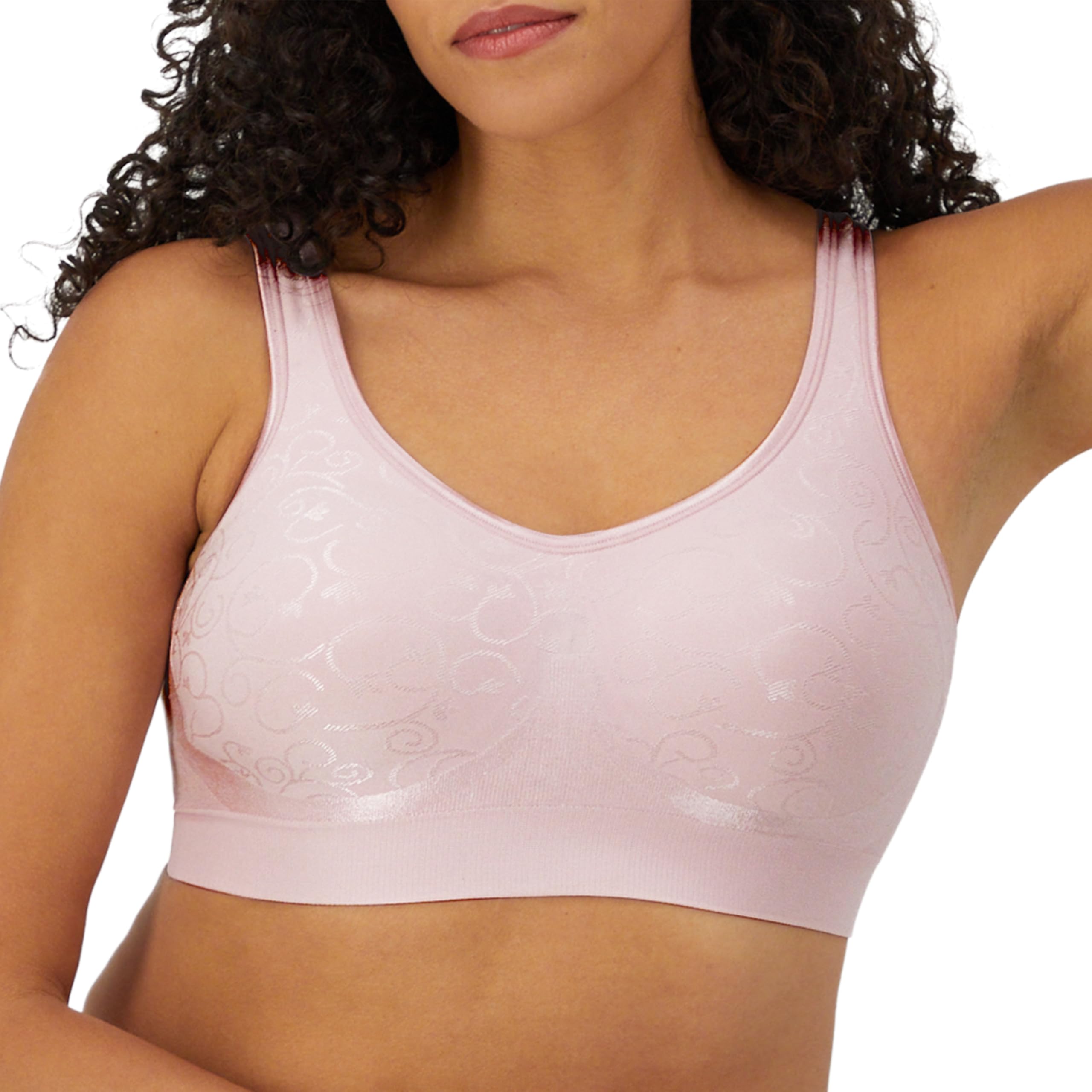 Bali Women's Comfort Revolution Shaping Wirefree Bra Highly Covering Bra for Wom