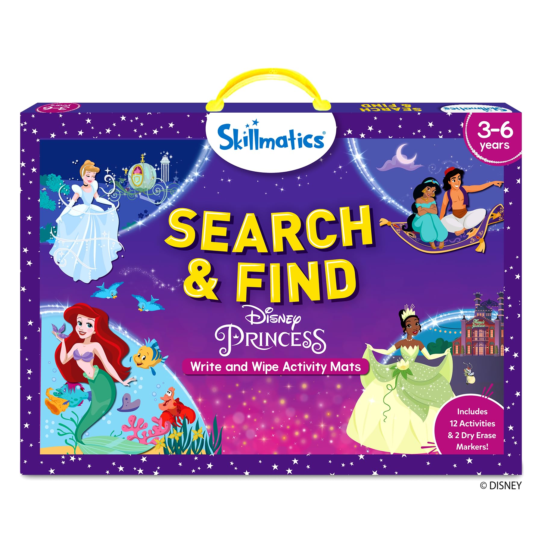 Skillmatics Search and Find Preschool Toy – Disney Princess, Gift for Kids | Reu