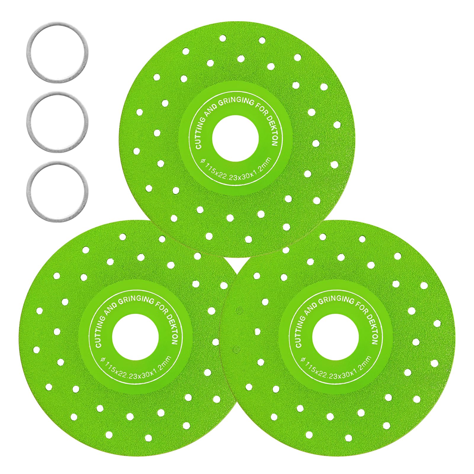 RTDHO 115mm Rock Slab Grinding Disc Multi-Pore Porcelain Glass Cutting Disc | 3P