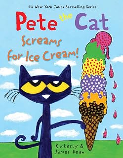 Pete the Cat Screams for Ice Cream!: A Fun Picture Book About Helping Friends and Learning That It's Cool to Be Kind for Kids (Ages 4-8)