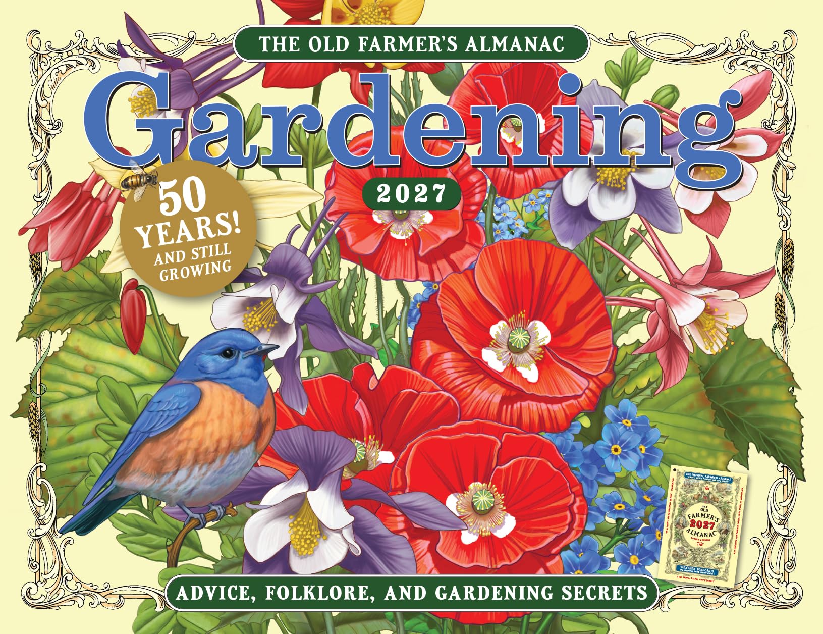 The 2027 Old Farmer's Almanac Gardening Wall Calendar