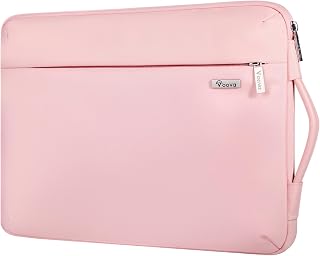 Voova 360° Protection Laptop Case 13 13.3 13.6-inch Shockproof PC Case, Water-repellent PC Bag, Lightweight Laptop Bag, Laptop Cover with Handle, Unisex MacBook Air 13 M1/M2, MacBook Pro 13, Surface