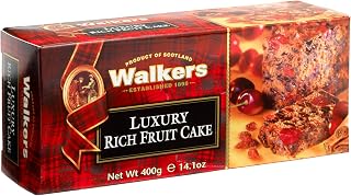 Walker's Shortbread Rich Holiday Fruit Cake, Luxury Christmas Cake - 400g