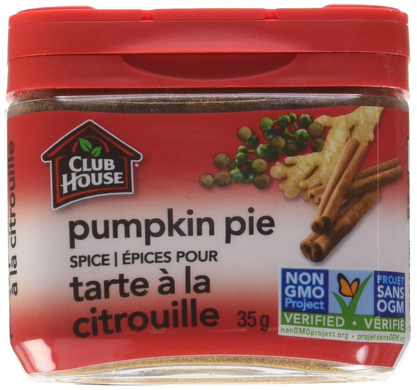 Club House Herbs & Spices, Pumpkin Pie Spice, 35 g | Distinctive Pumpkin Pie Spi