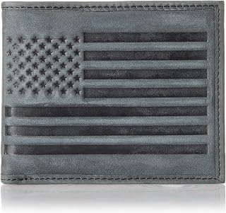 Lucky Brand Men's Bifold and L-Fold Wallet | ID Window | Card Slots | Genuine Leather | Organization | Stylish