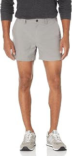 Amazon Essentials Men's Slim-Fit 5" (13cm) Flat-Front Comfort Stretch Chino Short Shorts