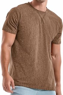 RONOMO Mens T Shirt High Quality T Shirt Plain T Shirt Fashion T-Shirt