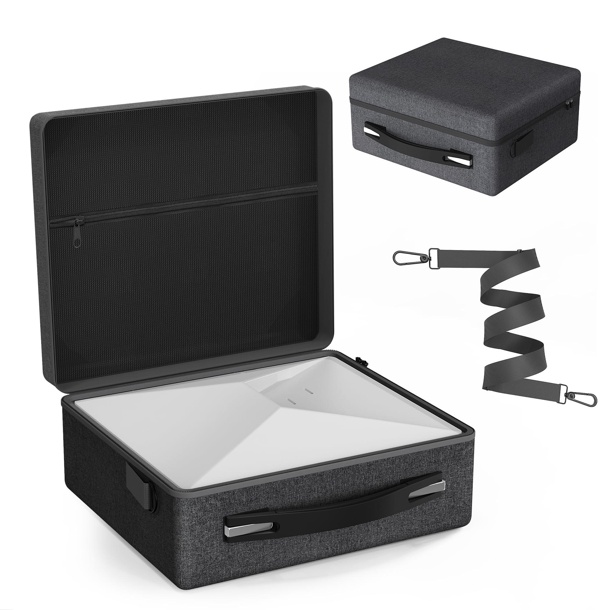 Starlink Mini Case, Shockproof Hard case for Starlink Mini, Kickstand, Pipe Adap