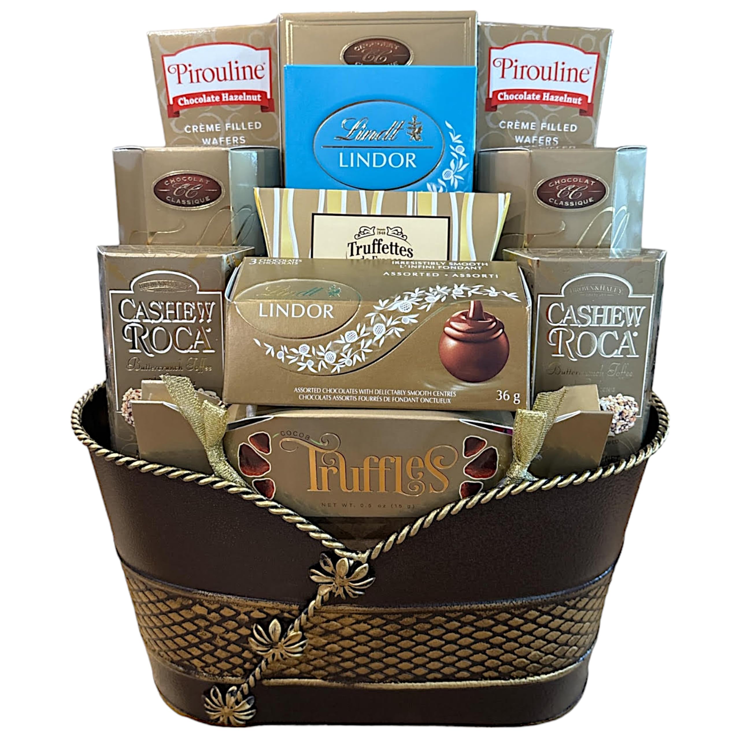 Chocolate Treats Gift Basket - Chocolate Candy Gift Baskets for Special Occasion