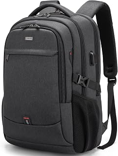 DUSLANG 17 inch Travel Laptop Backpack for Men/Women College Computer Bag | Water Resistant 17 inch laptop backpack with protective pad,Business Daypack, Anti Theft Bookbag,Casual Backpack for office
