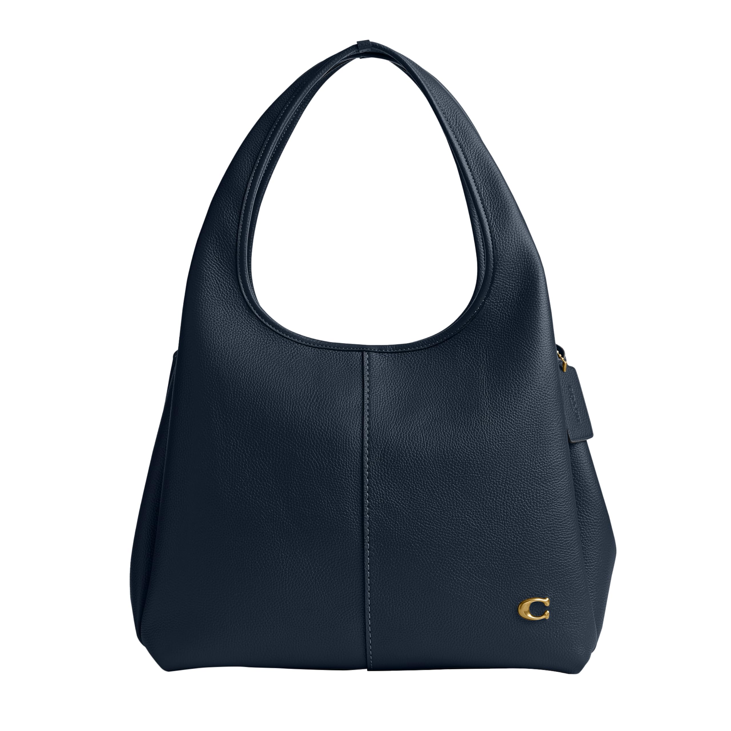 COACH womens Polished Pebble Leather Lana Shoulder Bag