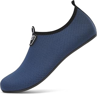 sportvibe Beach Water Shoes Lightweight Barefoot Quick Dry Breathable Swim Shoes for Women Men Surf Running Driving Pool Yoga