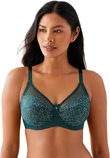 Wacoal Women's Retro Chic Full-Busted Underwire Bra Full Coverage Bra (Pack of 1)