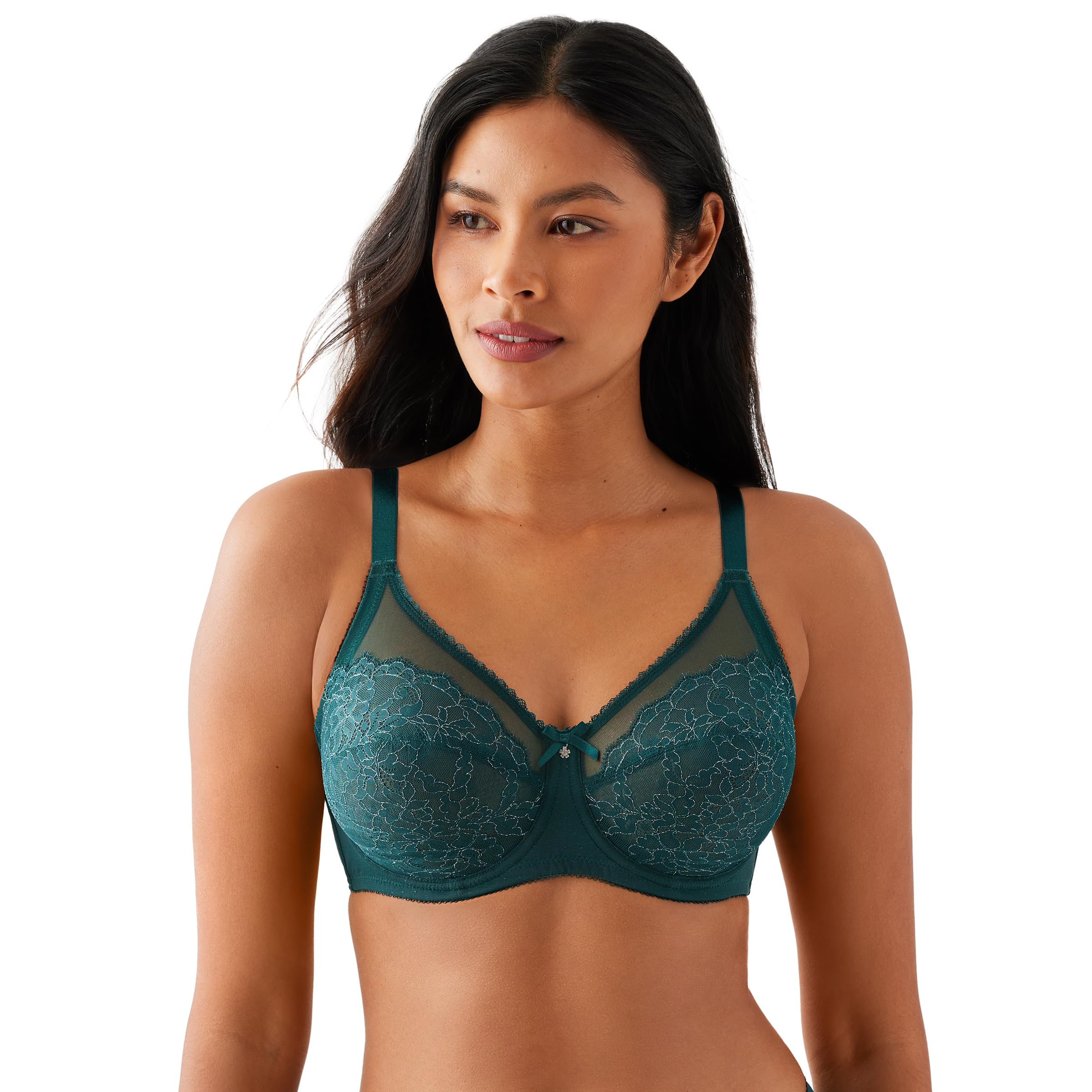 Wacoal Women's Retro Chic Full-Busted Underwire Bra Full Coverage Bra (Pack of 1