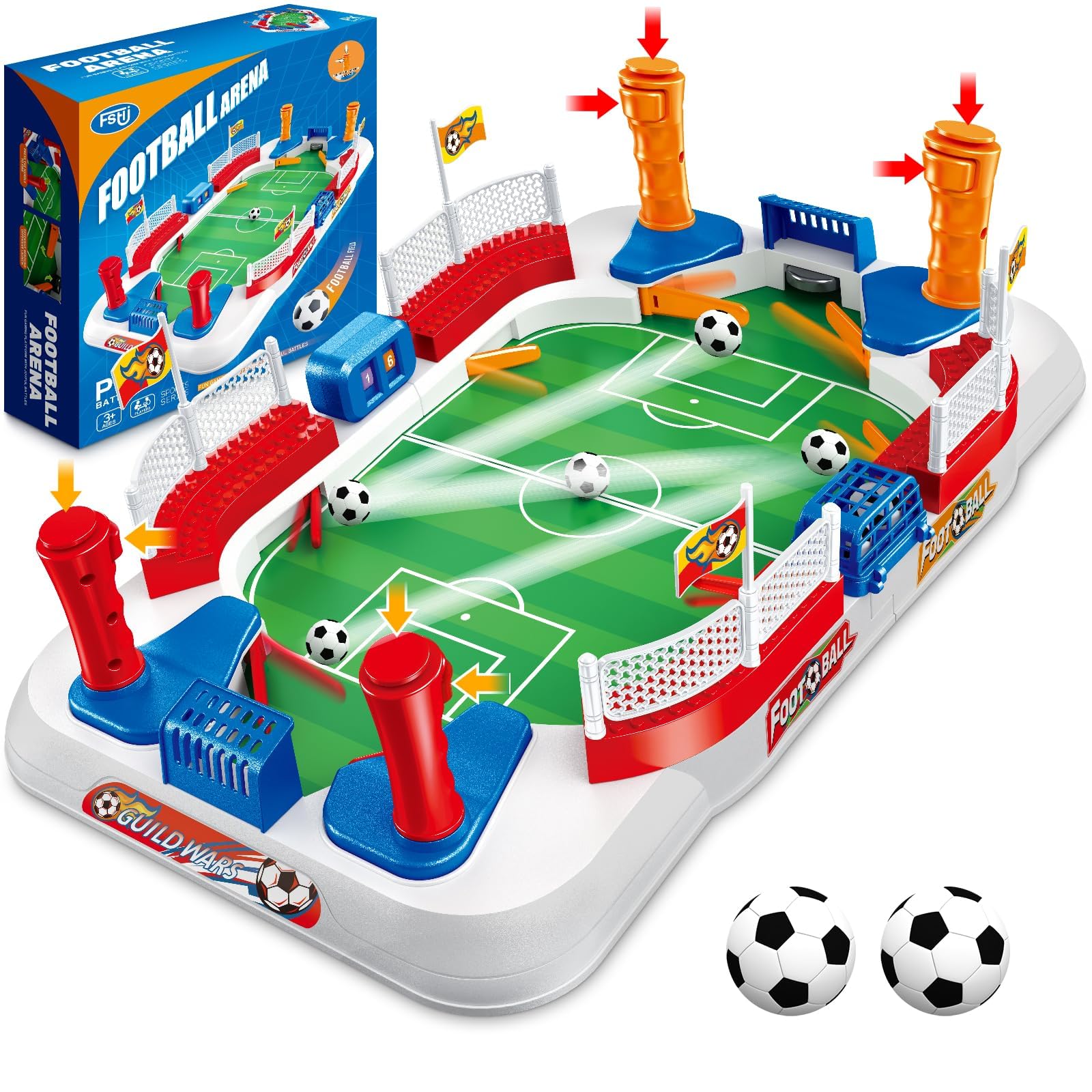 Mini Foosball Table Game for Kids Soccer Game Set Gifts Boys Toy Football Games 