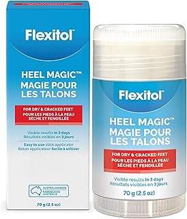 Flexitol Heel Magic for Treating Cracked and Dry Heels (70g)