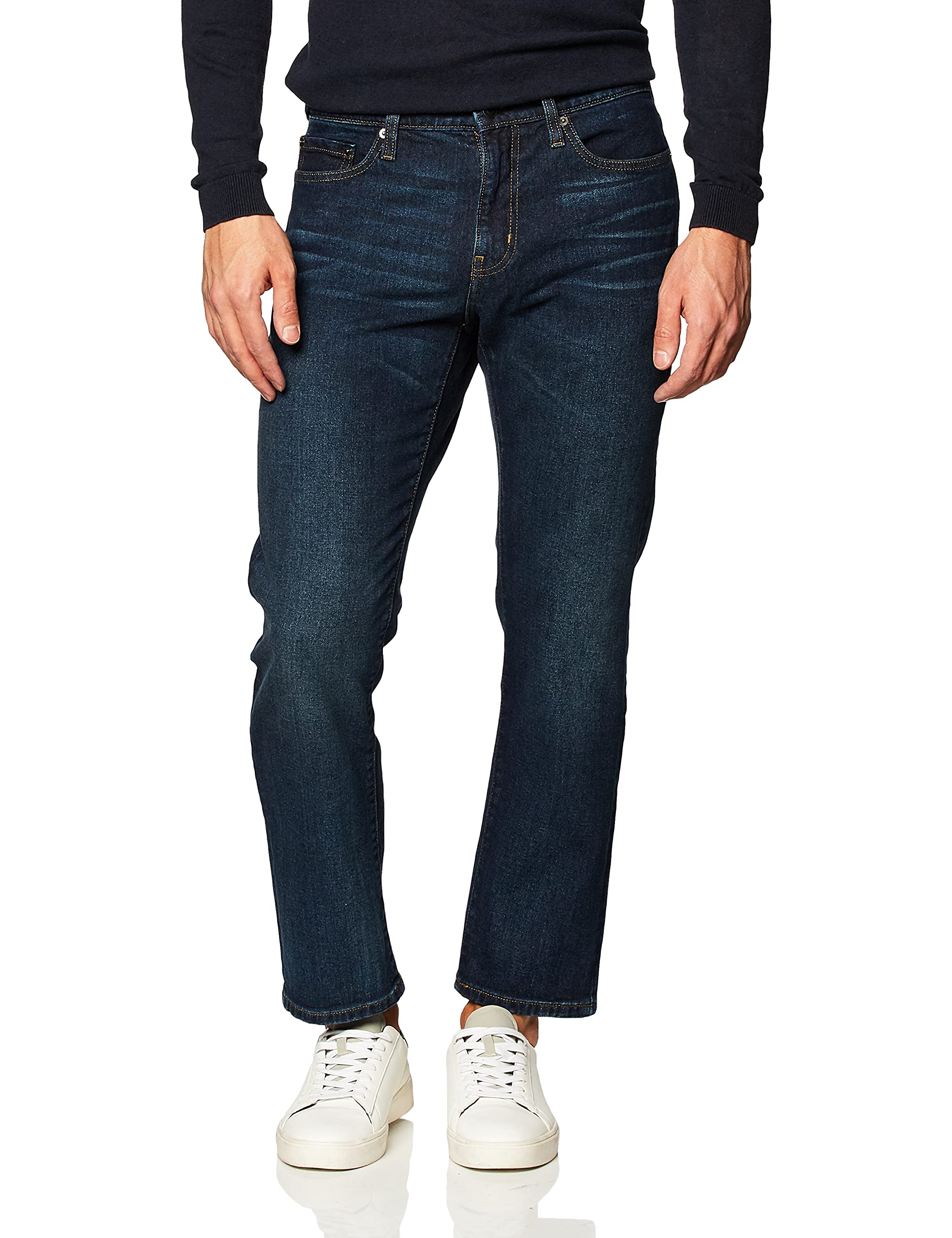 Amazon Essentials Straight Fit Stretch Jeans - Color Interrupted Men