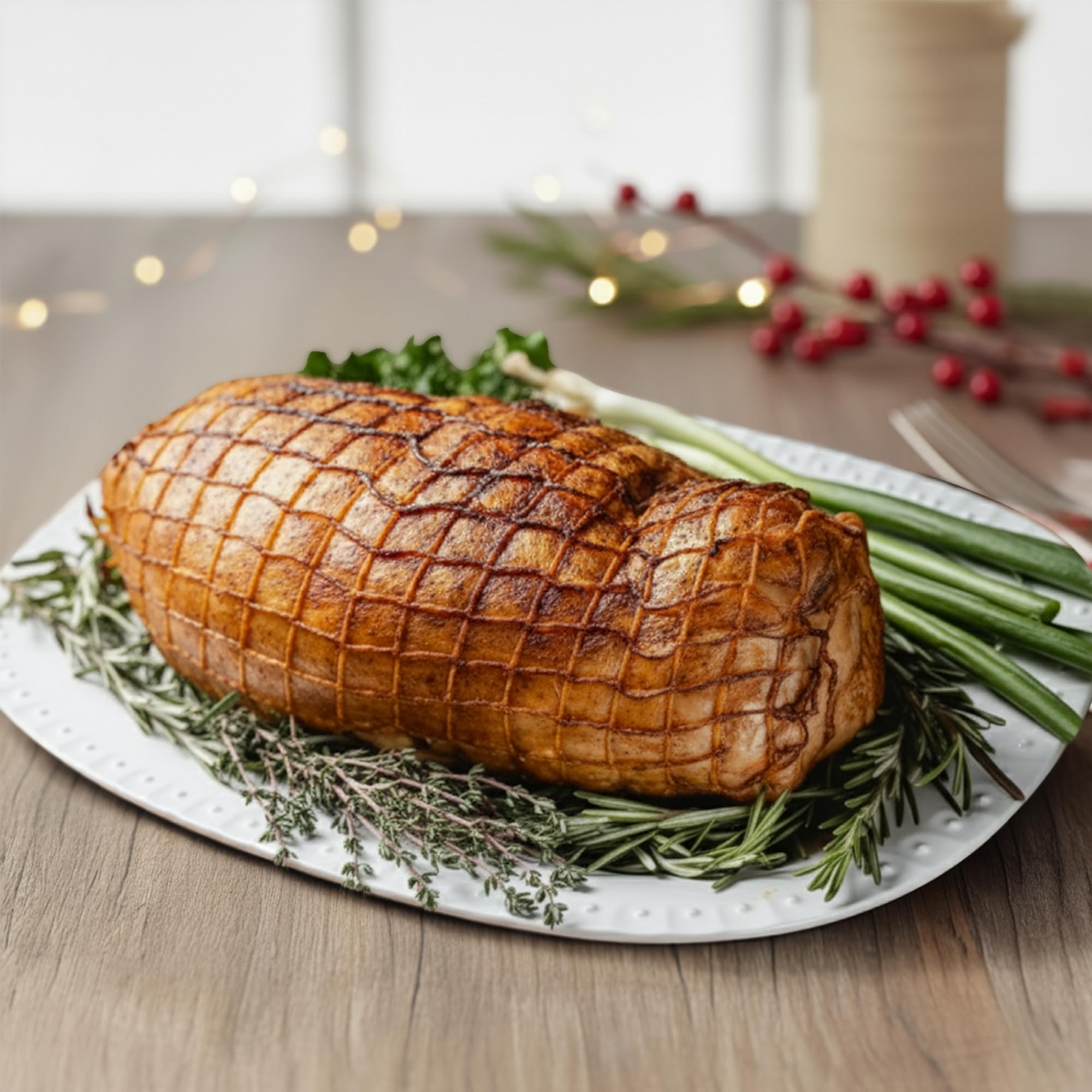Turducken 5 lb Roll w/Choice of Stuffing. Frozen, Pre-Seasoned & Ready to Cook H